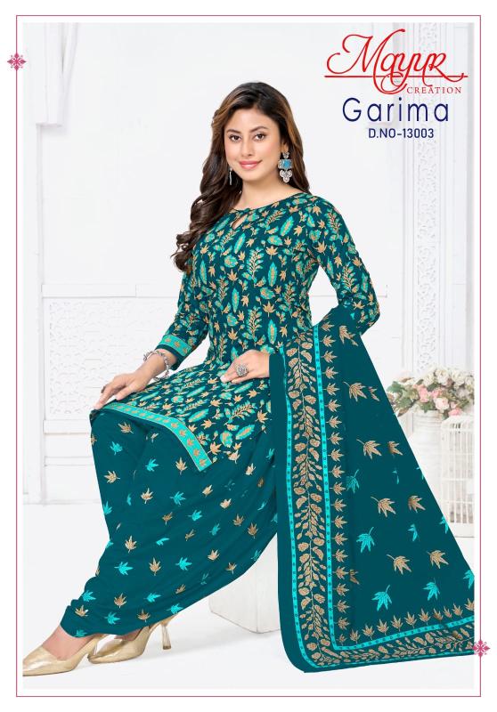 Mayur garima vol-13 wholesale dress material suppliers in surat - wholesale export